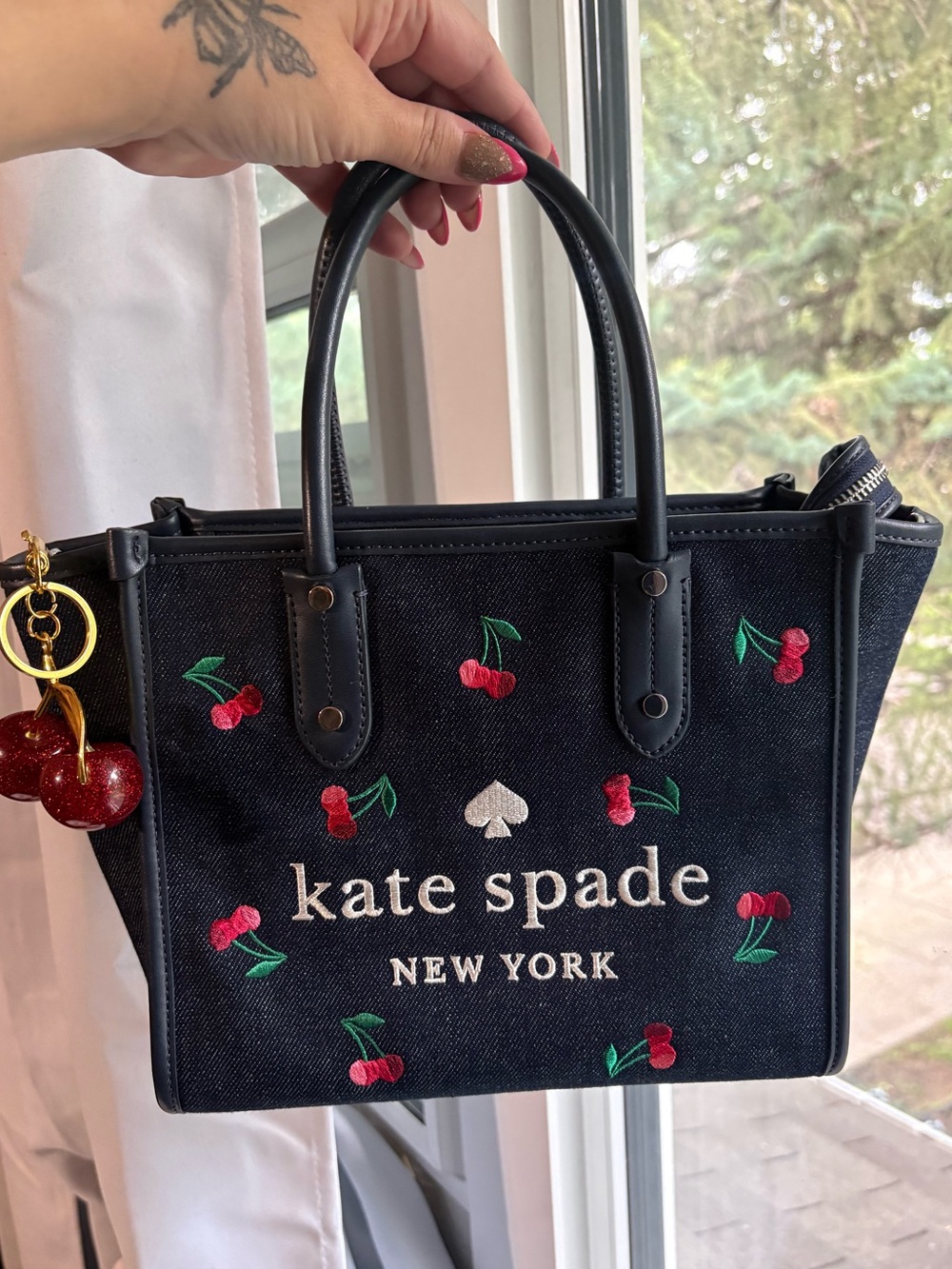 Kate Spade Ella Cherry Tote